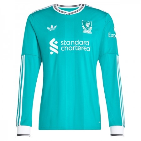 Camiseta de fútbol Liverpool 3ª equipación 2025-26 Manga Larga Camiseta de fútbol Liverpool 3ª equipación 2025-26 Manga Larga